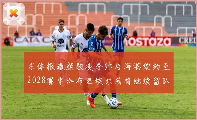 东体报道颜骏凌李帅与海港续约至2028赛季加布里埃尔或将继续留队